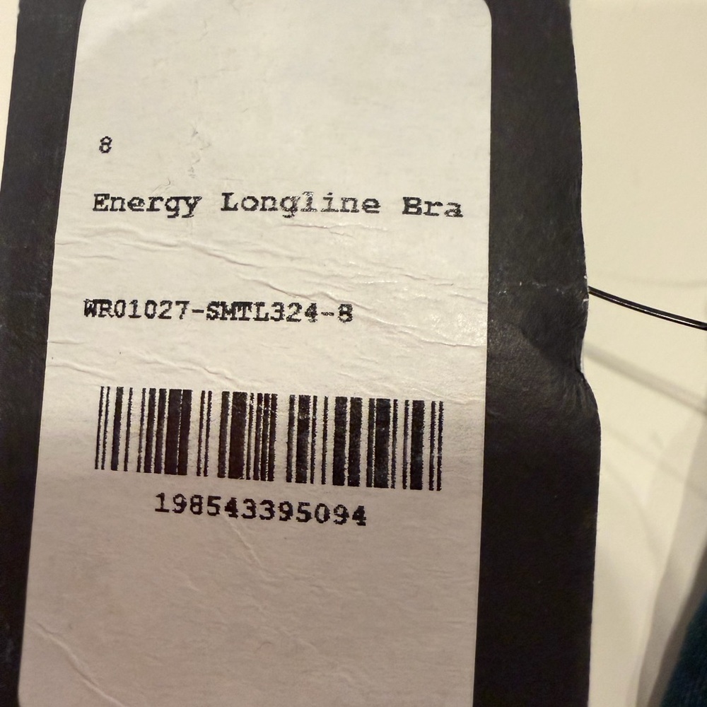 NWT Peloton Deep Teal Sports Bra - Picture 3 of 6